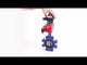 Vanne papillon d'eau Elephant WBV1631N-2W-Fb-H, matériau du corps - fonte QT450, matériau du disque - acier inoxydable AISI 304, joint - NBR, actionneur pneumatique PA-SA avec ressorts de rappel, 4M310-08 24V, BKV APL-210N