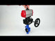 Vanne papillon d'eau Elephant al-316l-epdm-elephant-da-hdm, matériau du corps - alliage d'aluminium, matériau du disque - acier inoxydable AISI 316L, joint - EPDM, actionné par actionneur pneumatique