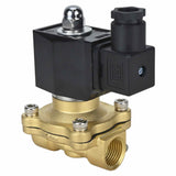 Électrovanne électrique à action directe à deux voies normalement fermée Elephant VS2W-300E-NC EPDM 24V, matériau du corps - laiton, joint - EPDM