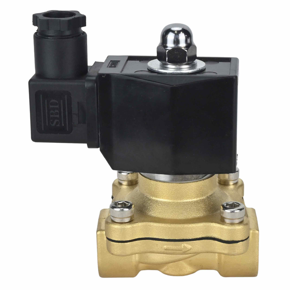 Électrovanne électrique à action directe à deux voies normalement fermée Elephant VS2W-300E-NC EPDM 110/220V, matériau du corps - laiton, joint - EPDM