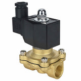 Électrovanne électrique à action directe à deux voies normalement fermée Elephant VS2W-300E-NC EPDM 24V, matériau du corps - laiton, joint - EPDM