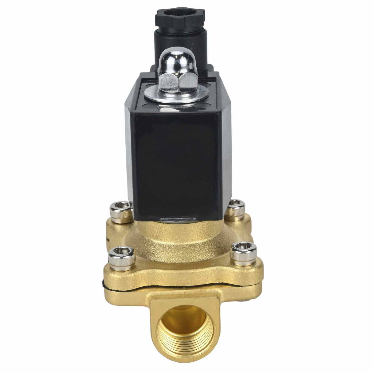 Électrovanne électrique à action directe à deux voies normalement fermée Elephant VS2W-300E-NC EPDM 110/220V, matériau du corps - laiton, joint - EPDM
