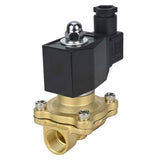 Électrovanne électrique à action directe à deux voies normalement fermée Elephant VS2W-300E-NC EPDM 24V, matériau du corps - laiton, joint - EPDM