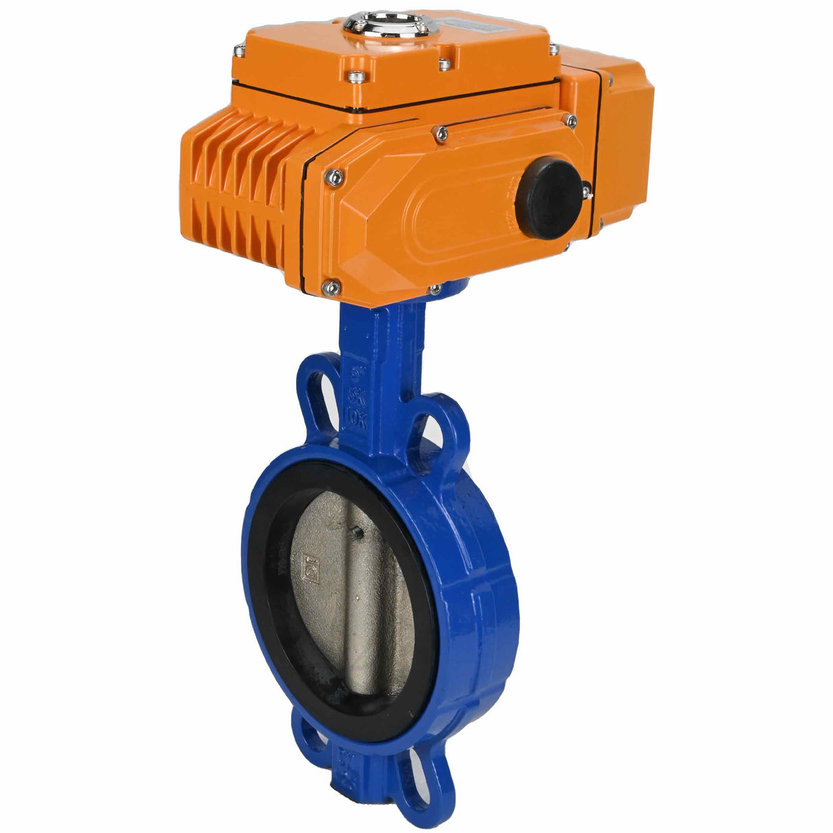Vanne papillon d'eau Elephant bv16-110/220-0-10, matériau du corps - fonte GGG50, matériau du disque - fonte GGG40, joint - EPDM, commande par actionneur électrique
