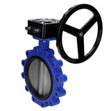 Vanne papillon d'eau Elephant WBV1631E-2W-Fb-R, matériau du corps - fonte QT450, matériau du disque - acier inoxydable AISI 304, joint - EPDM, réducteur