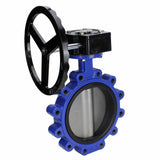 Vanne papillon d'eau Elephant WBV1631E-2W-Fb-R, matériau du corps - fonte QT450, matériau du disque - acier inoxydable AISI 304, joint - EPDM, réducteur