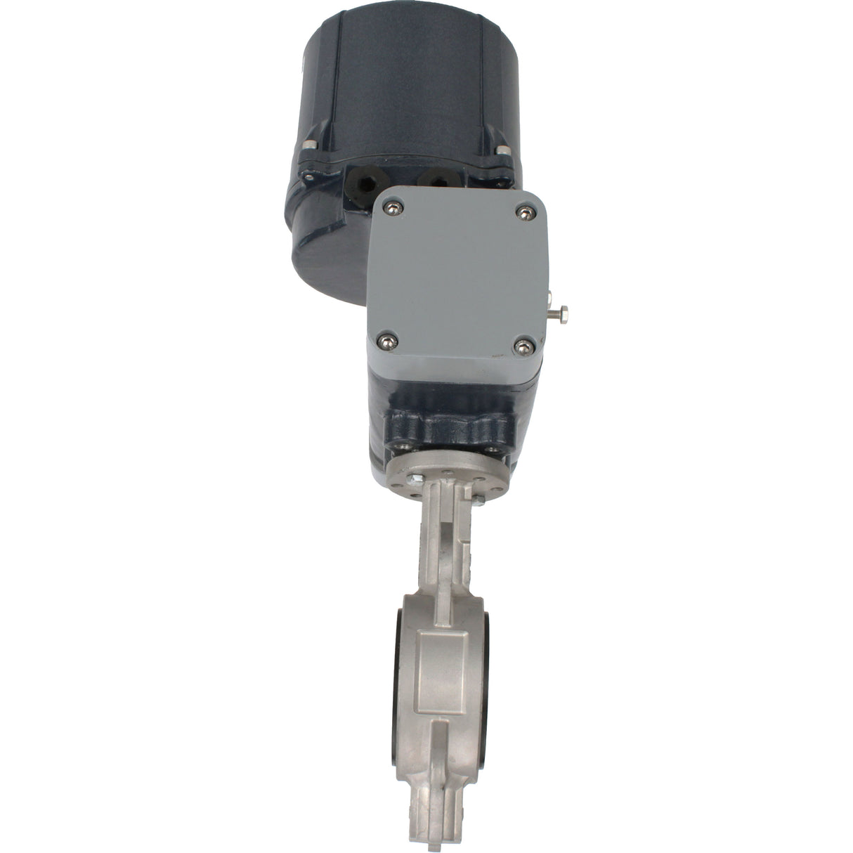 Butterfly valves Elephant WBV3131N-2W-Fb-H interflanged, body - stainless steel 304, disc - stainless steel 304, seal - NBR, with electric quarter turn actuator Elephant QTSA-N-EM-O0-220VAC