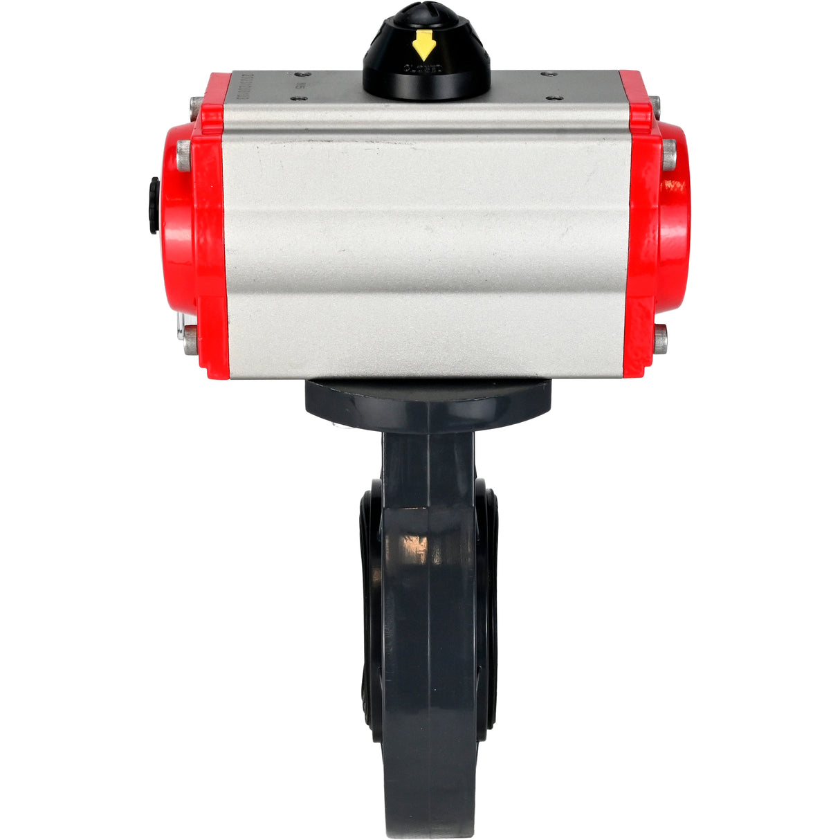 Butterfly valves Elephant WBV4242E-2W-Fb-ISO, body material - UPVC, disc material - UPVC, seal - EPDM, with pneumatic actuator double action PA-DA and pneumatic distributor 4M310-08 24V