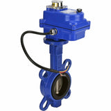 Vanne papillon d'eau Elephant ggg50-316l-epdm-elephant-12, matériau du corps - fonte GGG50, matériau du disque - acier inoxydable AISI 316L, joint - EPDM, commande par actionneur électrique