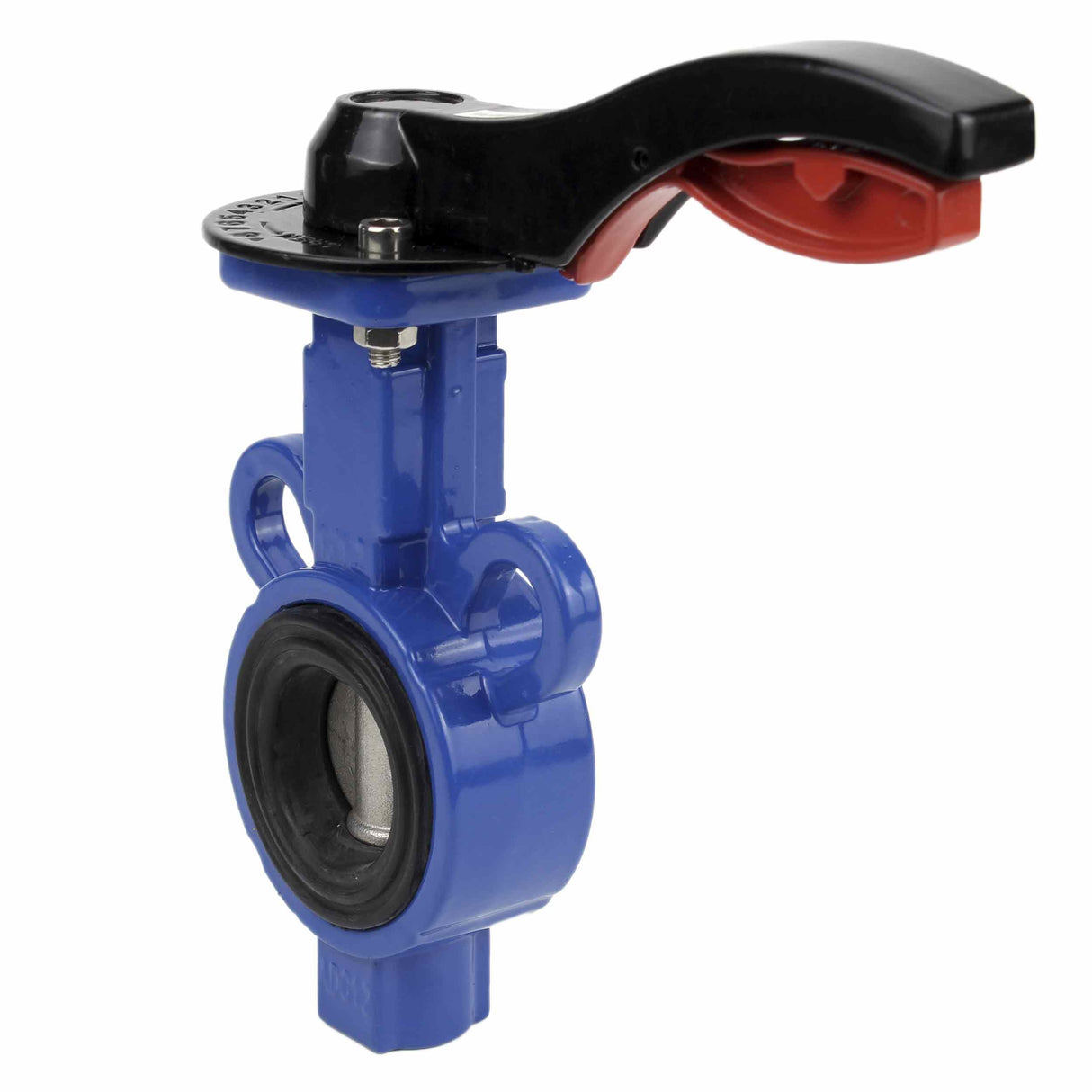 Vanne papillon d'eau Elephant WBV0232E-2W-Fb-H PN16, matériau du corps - alliage d'aluminium, matériau du disque - acier inoxydable 316L, joint - EPDM, commande par volant