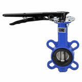 Vanne papillon d'eau Elephant WBV1132N-2W-Fb-H PN16, matériau du corps - fonte GG25, matériau du disque - acier inoxydable 316L, joint - NBR, commande par volant